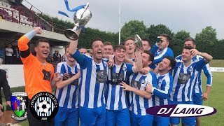 CUP FINAL HIGHLIGHTS  Tranent Juniors 02 Penicuik Athletic 201718 [upl. by Jorgenson481]