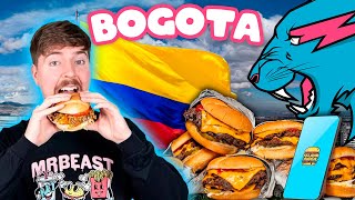 Las Hamburguesas De MrBeast En Bogotá Son tan buenas como dicen [upl. by Sinai]