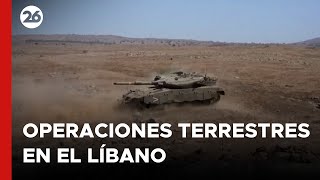 MEDIO ORIENTE  Así avanza el ejército israelí en Líbano [upl. by Niras]