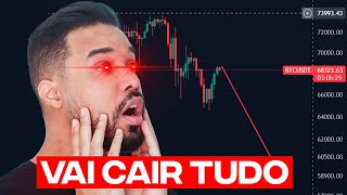 URGENTE  BITCOIN VAI CAIR PARA  50000 [upl. by Halley922]