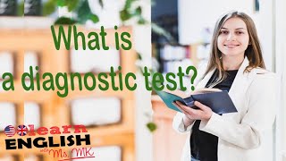 What is a diagnostic test  ماهو التقويم التشخيصي [upl. by Chrystal]