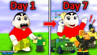 ROBLOX SHINCHAN Became the STRONGEST ARMY COMMANDER with CHOP [upl. by Silsby747]