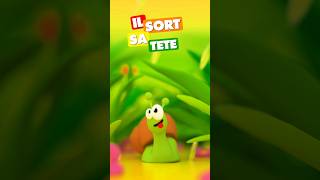 COMPTINES TITOUNIS  Petit escargot  Chanson pour les enfants shorts [upl. by Sadowski]