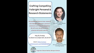 Crafting Compelling Fulbright Personal amp Research Statements [upl. by Laura474]