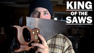 HAND TOOL HANGOUT  Ep 2  Disston D8 55 ppi Ripsaw [upl. by Gemmell]