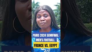 FRANCE 🇫🇷 VERSUS EGYPT 🇪🇬 PARIS 2O24 MENS FOOTBALL SEMI FINALPREVIEW [upl. by Nylorak124]