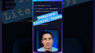 Template Literal Types in TypeScript typescript typescripttutorial coding programming [upl. by Kaylil]