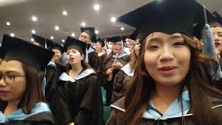 Arellano Hymn Arellano University  Batch 2018 Graduation Ceremony  Densie Ganados Lariba [upl. by Cul]