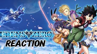 EDENS ZERO IS GETTING A GAME  Edens Zero Xbox Gameplay Trailer Reaction [upl. by Saidee]