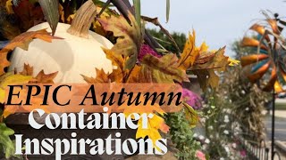 EPIC Autumn Container Inspirations From An Upscale Garden Center [upl. by Darooge]