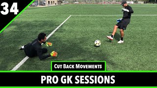 Recovery Movements amp Angle Shot Stopping  Goalkeeper Training  Pro Gk Sessions [upl. by Kit]