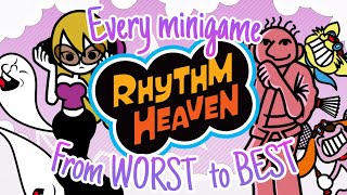 Ranking every Rhythm Heaven minigame from WORST to BEST [upl. by Inah]