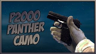 Panther Camo  P2000 csgo skin preview [upl. by Noit314]