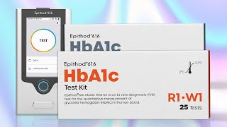 Epithod616 HbA1c Test Quick Guide Single Mode  ver 2 [upl. by Durer]