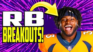 Breakout RBs You Need In 2024 [upl. by Lalat]