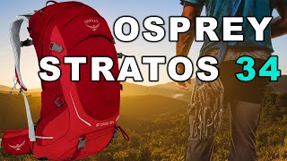 Review Tas Gunung Osprey Stratos 34 [upl. by Notsirb878]