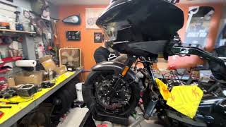 UPDATE On The 2024 Harley Davidson Roadglide CVO ST 121ci to 135ci Build [upl. by Christophe]