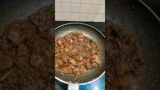 chicken liver chicken liver pepper fry shortsvideo cooking Shorts [upl. by Barnabas]