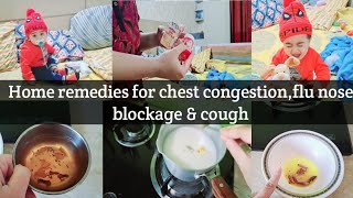 Home remedies for chest congestion nose blockage amp cough  fast relief  💯 effective [upl. by Vina]