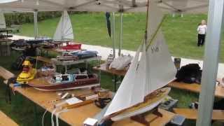 NMMVE 2014 110  Présentation des maquettes bateaux  Modélisme naval RC [upl. by Soalokin610]