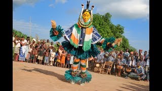 Zahouli folklore gouro Côte dIvoire [upl. by Goldshlag]