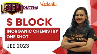 S Block Class 11  One Shot  Inorganic Chemistry  JEE 2023  JEE 2024  Nabamita Mam [upl. by Ahse]