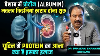 Treatment Of Protein Albumin In Urine  The Best Homeopathic medicine for albumin in urine  हिंदी [upl. by Asenab]