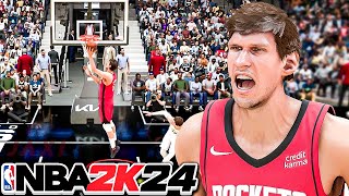 Boban Marjanović carries the Rockets in NBA 2K24 Play Now Online lmfao [upl. by Heddy602]