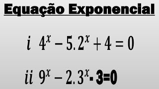 RESOLUÇÃO DE EQUAÇÕES EXPONENCIAIS [upl. by Pen]