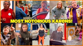 The Top 25 Most Notorious Karen Videos of ALL TIME [upl. by Gosney]