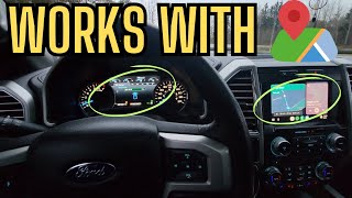 GET Google Maps Navigation INSIDE Your F150 Cluster [upl. by Verge]