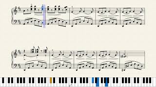 Offenbach  Barcarolle From Tales of Hoffmann Piano Arrangement [upl. by Newman]