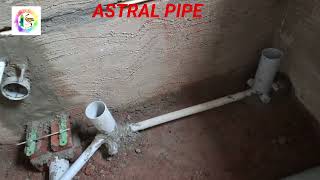 ASTRAL PIPE AND JAQUAR डायवर्टर कंसील्ड फ्लश टैंक इंस्टॉलेशन ATOZPLUMBINGWORK PLUMBER [upl. by Enyalahs]