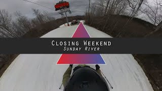 Sunday River Closing Day 2023 [upl. by Lleznov246]