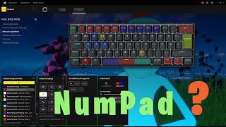 Corsair K65 RGB Mini  NumPad   60er Tastatur [upl. by Ecyle]