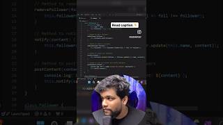 Observer pattern in javascript coding frontendinterview javascript javascriptinterview webdev [upl. by Su]