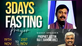 3 DAYS FASTING PRAYER II DAY 3 II MORNING SESSION II 21 NOV 24 [upl. by Holly]