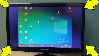 Why The Desktop Is Not Fullscreen  Computer Display Full Screen Problem  Fix Black Bars On Desktop [upl. by Nanreh]