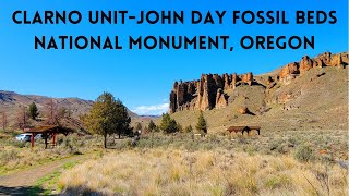 CLARNO UNIT JOHN DAY FOSSIL BEDS NATIONAL MONUMENT OREGON [upl. by Assirrak331]