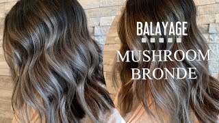 BALAYAGE  MUSHROOM BRONDE  Application  Formulation [upl. by Fagaly319]