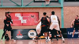 Johny Narkle Geraldton Buccaneers NBL1 West Round 17 Highlights [upl. by Vigen957]