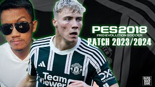 PES 2018 OFFICIAL UPDATE SEPTEMBER 2023  PATCH 20232024 V1  PES 2018 INDONESIA [upl. by Napra676]