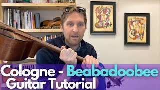 COLOGNE  Beabadoobee Guitar Tutorial  Guitar Lessons with Stuart [upl. by Eniretak]