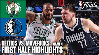 NBA Finals Game 4 HALFTIME HIGHLIGHTS Boston Celtics vs Dallas Mavericks  NBA on ESPN [upl. by Pogue]