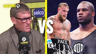 quotI THINK ITS RIDICULOUSquot Simon Jordan SLAMS The Idea Of Jake Paul Fighting Daniel Dubois [upl. by Morrison160]