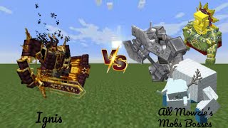 Mob Battle Ignis Vs All Mowzies Mobs Bosses [upl. by Sucramal267]