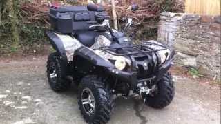 Yamaha Grizzly 700 2013 [upl. by Alvira296]