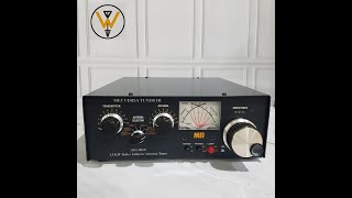 Unboxing MFJ 962D HF 15KW COMPACT TUNER DELUXE VERSA TUNER II [upl. by Gilbertson299]