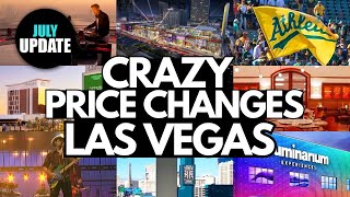 Las Vegas is CHANGED Forever  CRAZY New Prices on the Strip July 2024 Updates [upl. by Bertila]