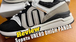 REVIEW SEPATU UNERD DHIGH PANDA Special Gift [upl. by Grier]